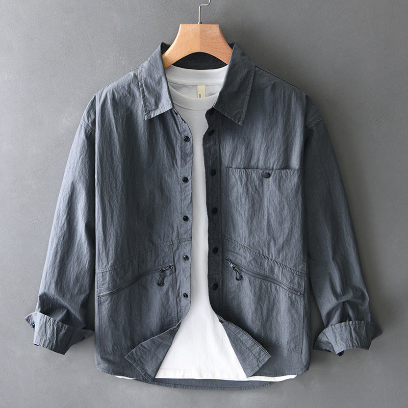 Urban Gents | Cotton Casual Long-Sleeve Shirt