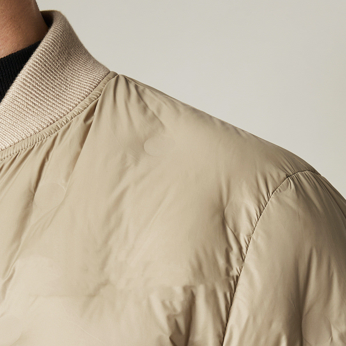 Urban Gents | Lightweight Down Baseball Jacket