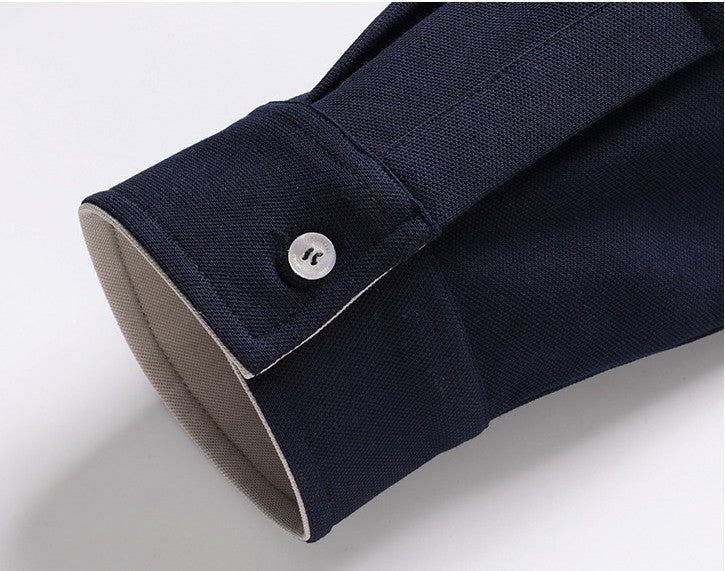 Urban Gents | Long Sleeve Polo Shirt