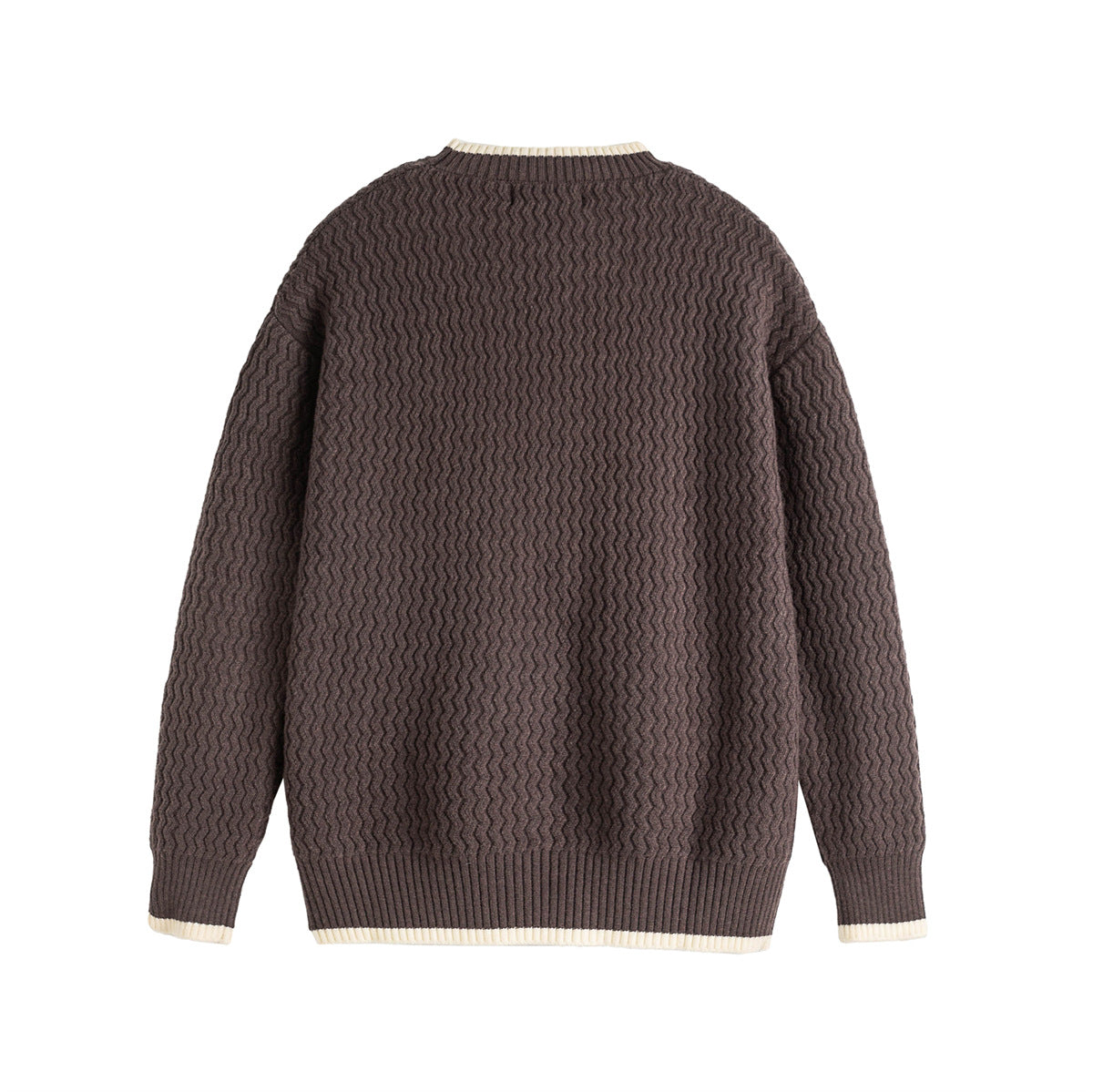 Men's Knitted Round Neck Sweater
