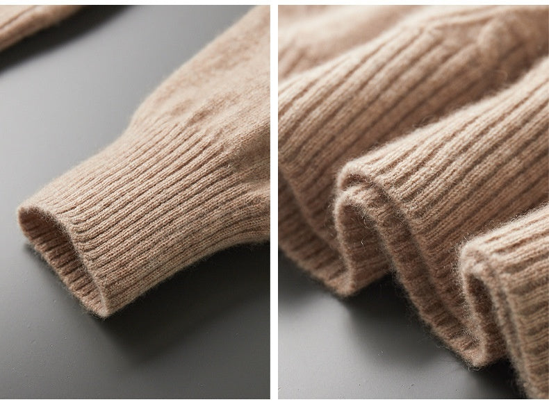 Urban Gents | Diamond Lattice Cashmere Sweater