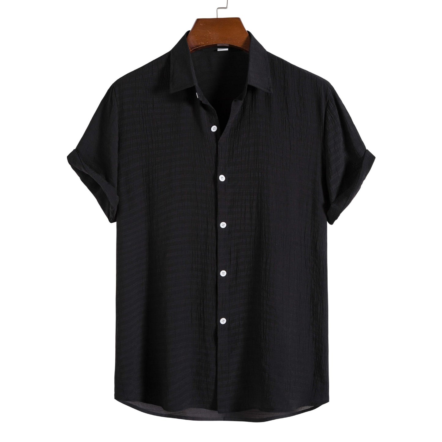 Modern Check Shirt – Dark