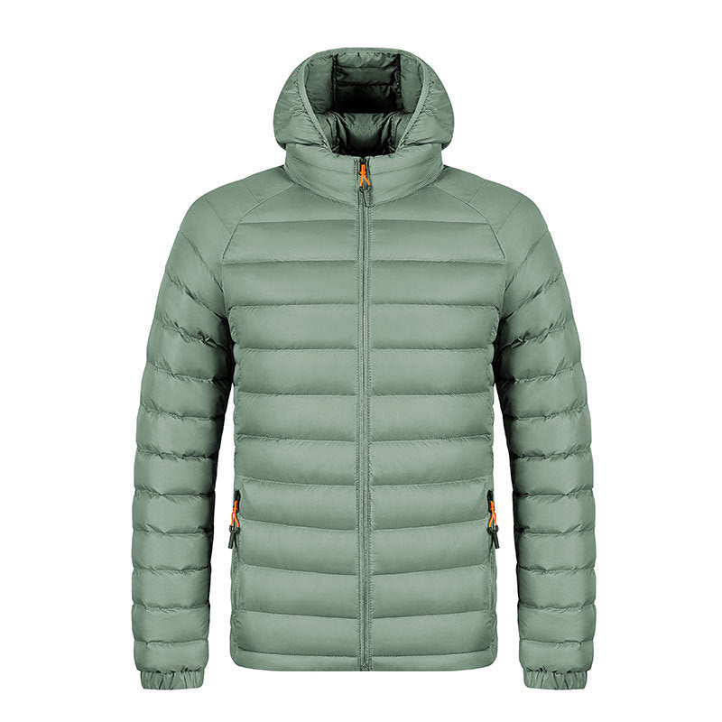 Urban Gents | Hooded Striped Cotton Padded Jacket