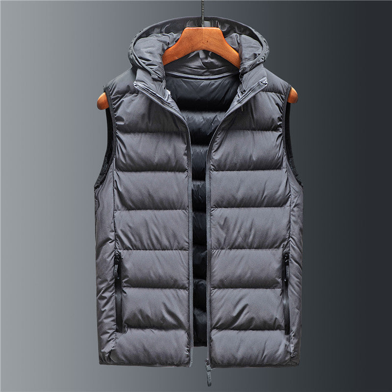 Urban Gents | Men’s Hooded Puffer Vest