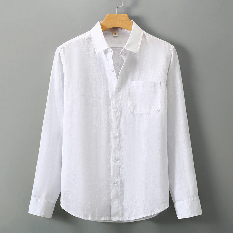 Breeze Guard Linen Shirt