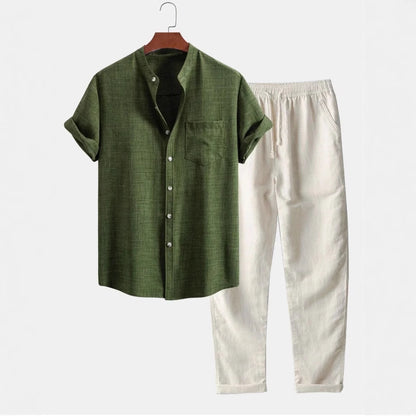 Urban Gents | Short Sleeved Shirt & Pant set