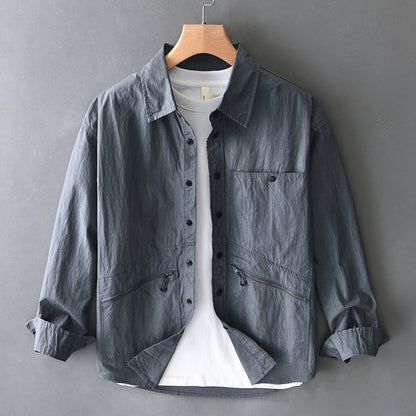 Urban Gents | Cotton Casual Long-Sleeve Shirt