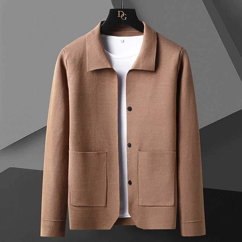 Urban Gents | Men's Casual Slim Coat – Versatile Everyday Style