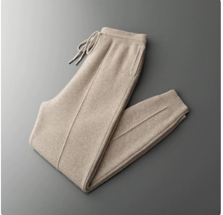 Urban Gents | Men's Wool Straight-Leg Pants