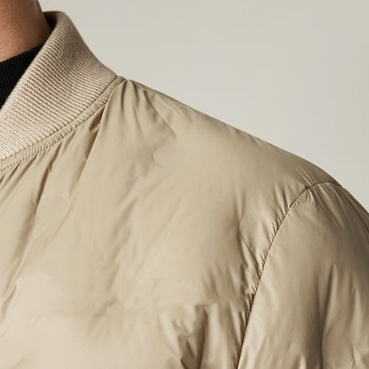 Urban Gents | Lightweight Down Baseball Jacket