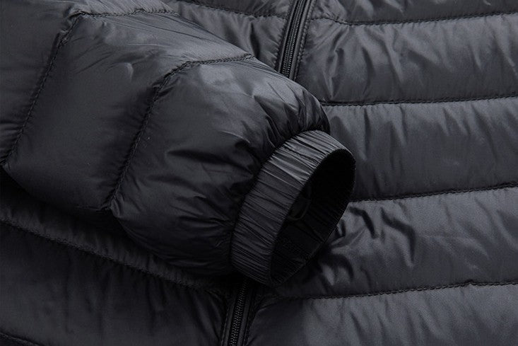Urban Gents | Slim Fit Hooded Down Jacket