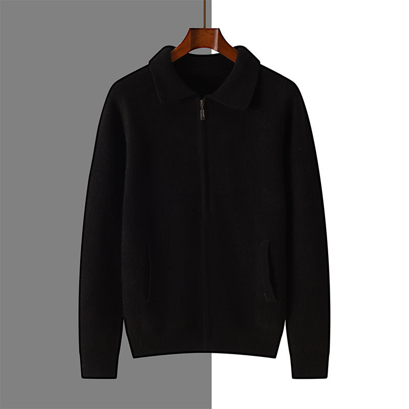 Urban Gents | Cashmere Zipper Sweater Coat