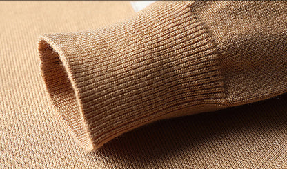 Knitted Casual Pullover Sweater