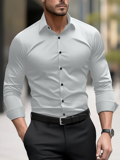 Urban Gents | Long Sleeved Business Casual Shirt