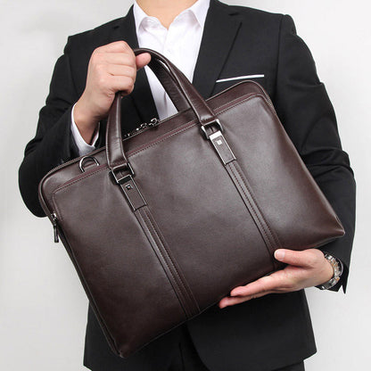Urban Gents | Men’s Leather Business Briefcase