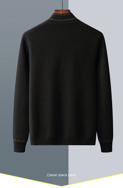 Wool mix cardigan with buttons