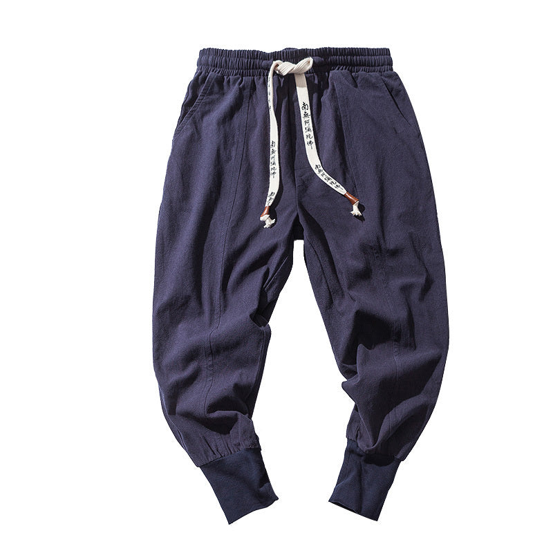 Urban Gents | Men’s Cotton Linen Hip Hop Pants