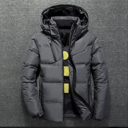 Warm Men’s Hooded Jacket