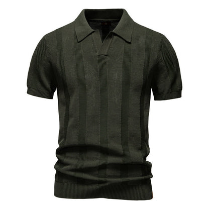 Urban Gents Casual Striped Polo