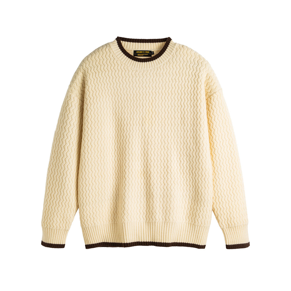 Men's Knitted Round Neck Sweater
