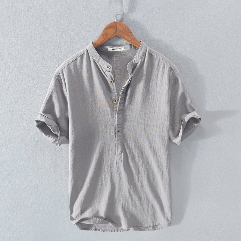 Urban Gents Ice-Silk Short-Sleeve Shirt