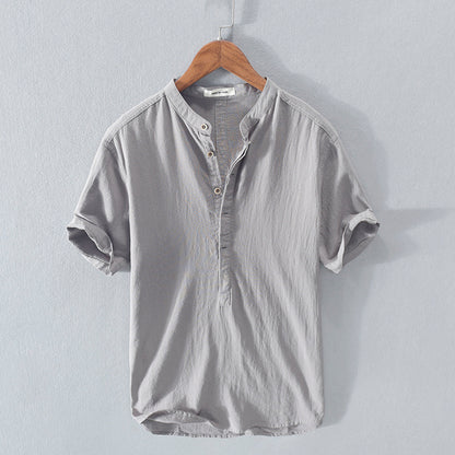 Urban Gents Ice-Silk Short-Sleeve Shirt
