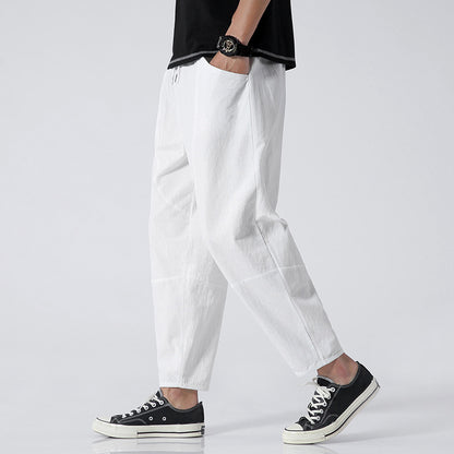 Urban Gents Men’s Cotton-Linen Pant