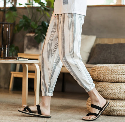 Urban Gents | Cotton Linen Oversize Pants