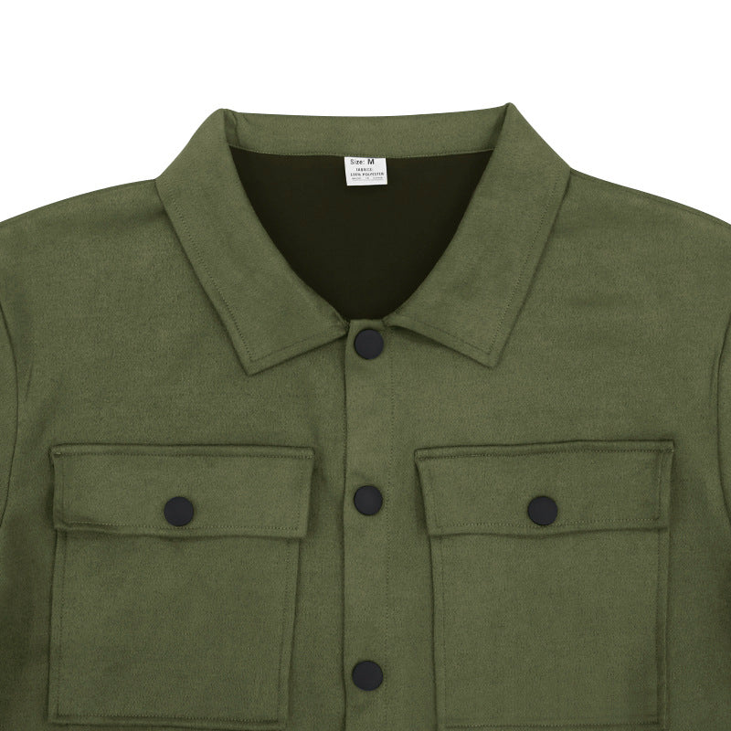 Suede Craft Two Piece Suit