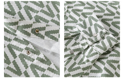 Urban Gents | Printed Casual Long Sleeve Shirt