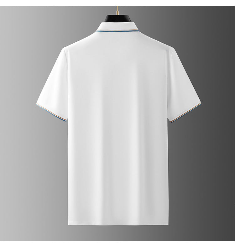 Urban Gents Silk Short-Sleeve Shirt