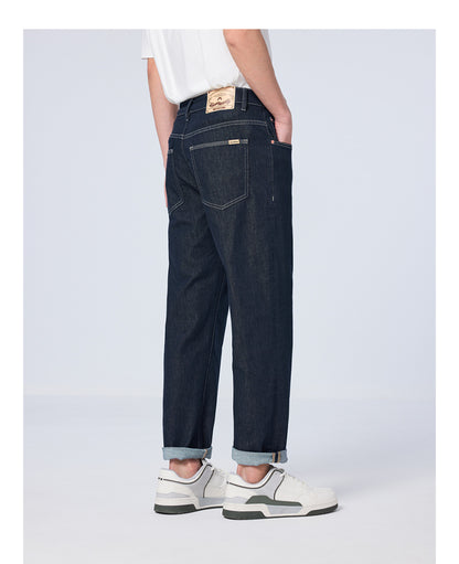Urban Gents | Loose Straight Cropped Jeans
