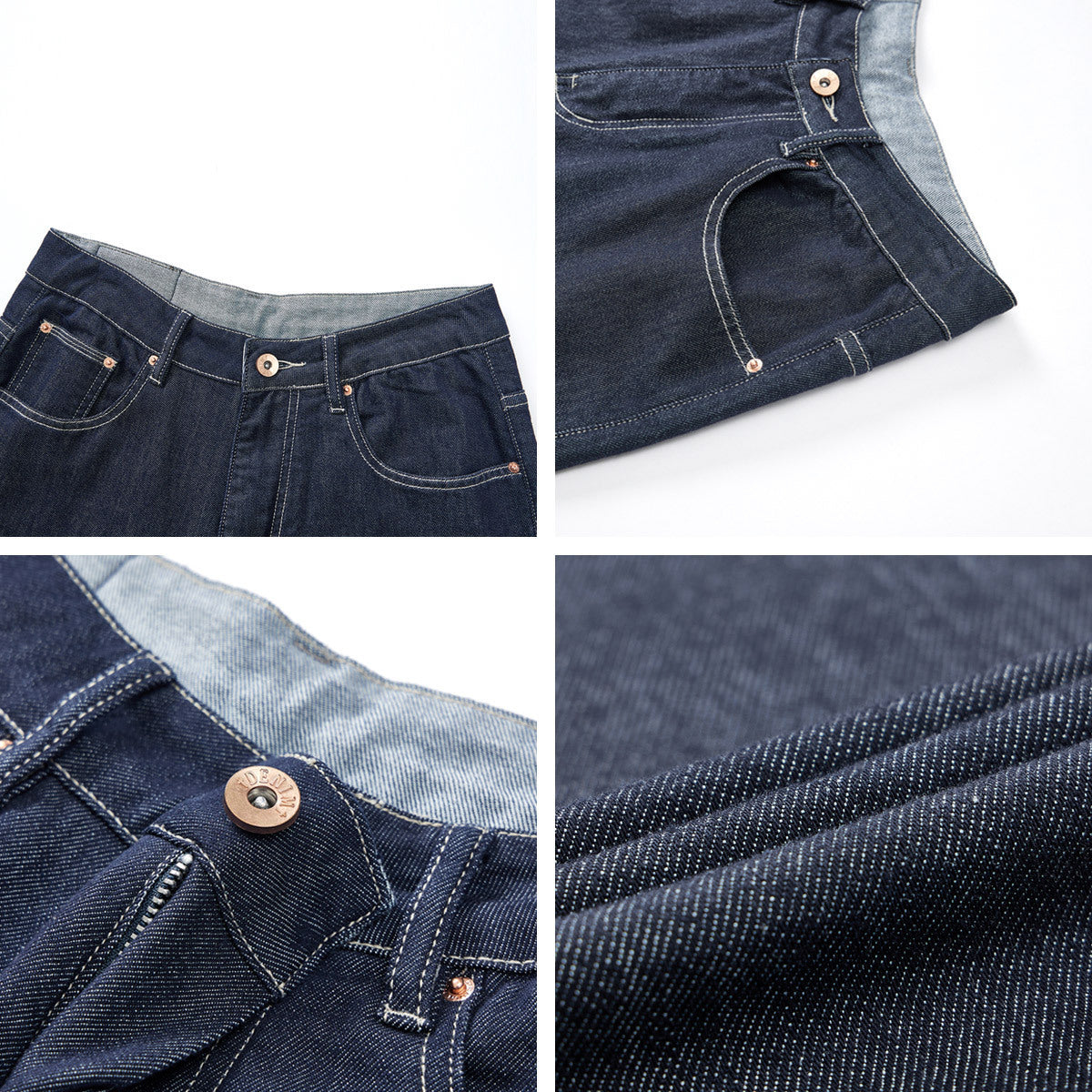 Urban Gents | Loose Straight Cropped Jeans