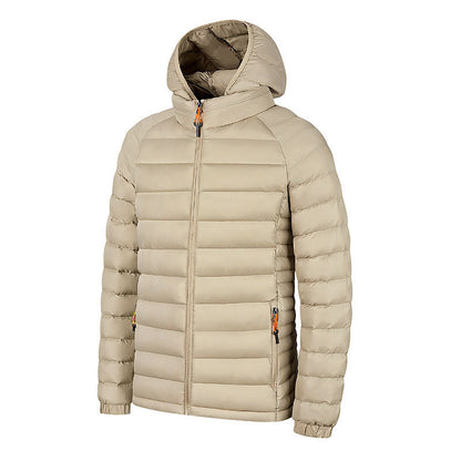 Urban Gents | Hooded Striped Cotton Padded Jacket