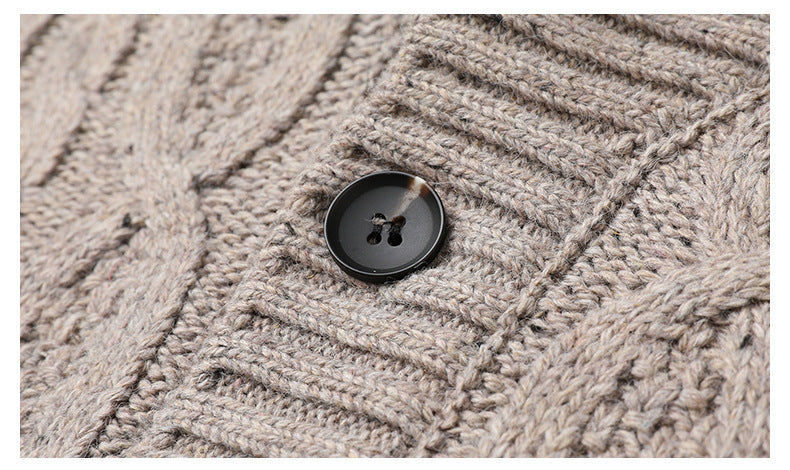 Urban Gents | Knitted jacquard jacket