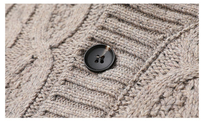 Urban Gents | Knitted jacquard jacket