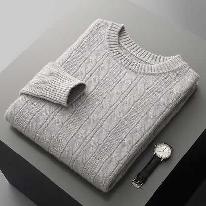 Classic Cashmere Round Neck Sweater