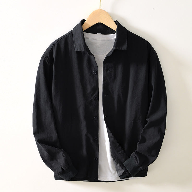 Urrban Gents Cotton Long Sleeve Cardigan Shirt