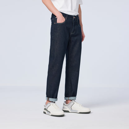 Urban Gents | Loose Straight Cropped Jeans
