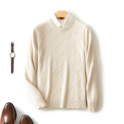 Classic Thick Cashmere Knit Sweater