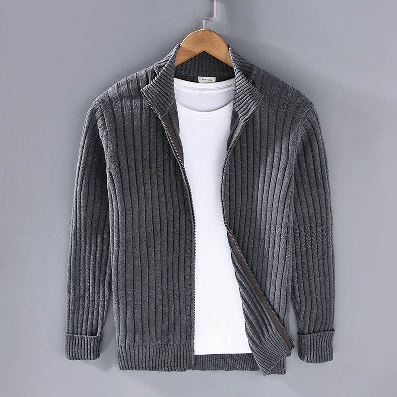 Ribbed Cardigan