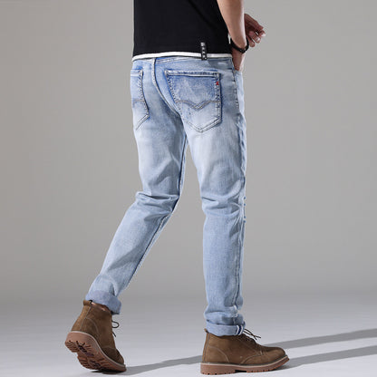 Urban Gents | Slim-Fit Ripped Jeans