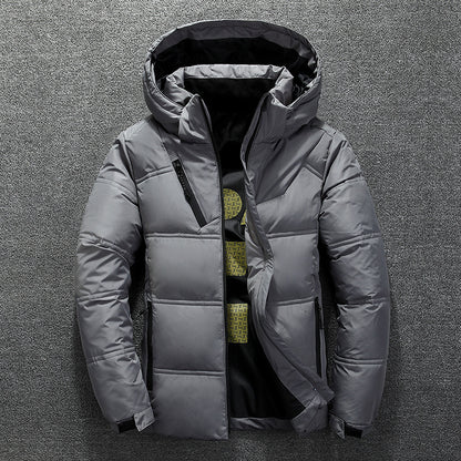 Warm Men’s Hooded Jacket