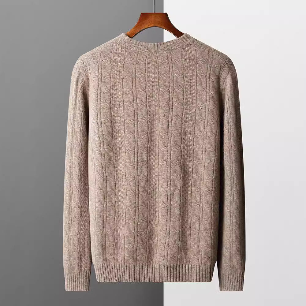 Classic Cashmere Round Neck Sweater