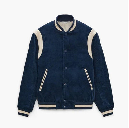 Corduroy Varsity Baseball Jacket