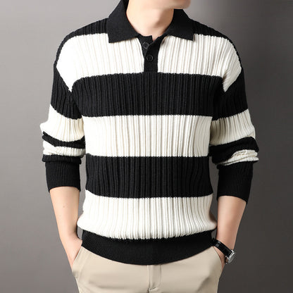 Urban Gents | Men’s Striped Knit Sweater