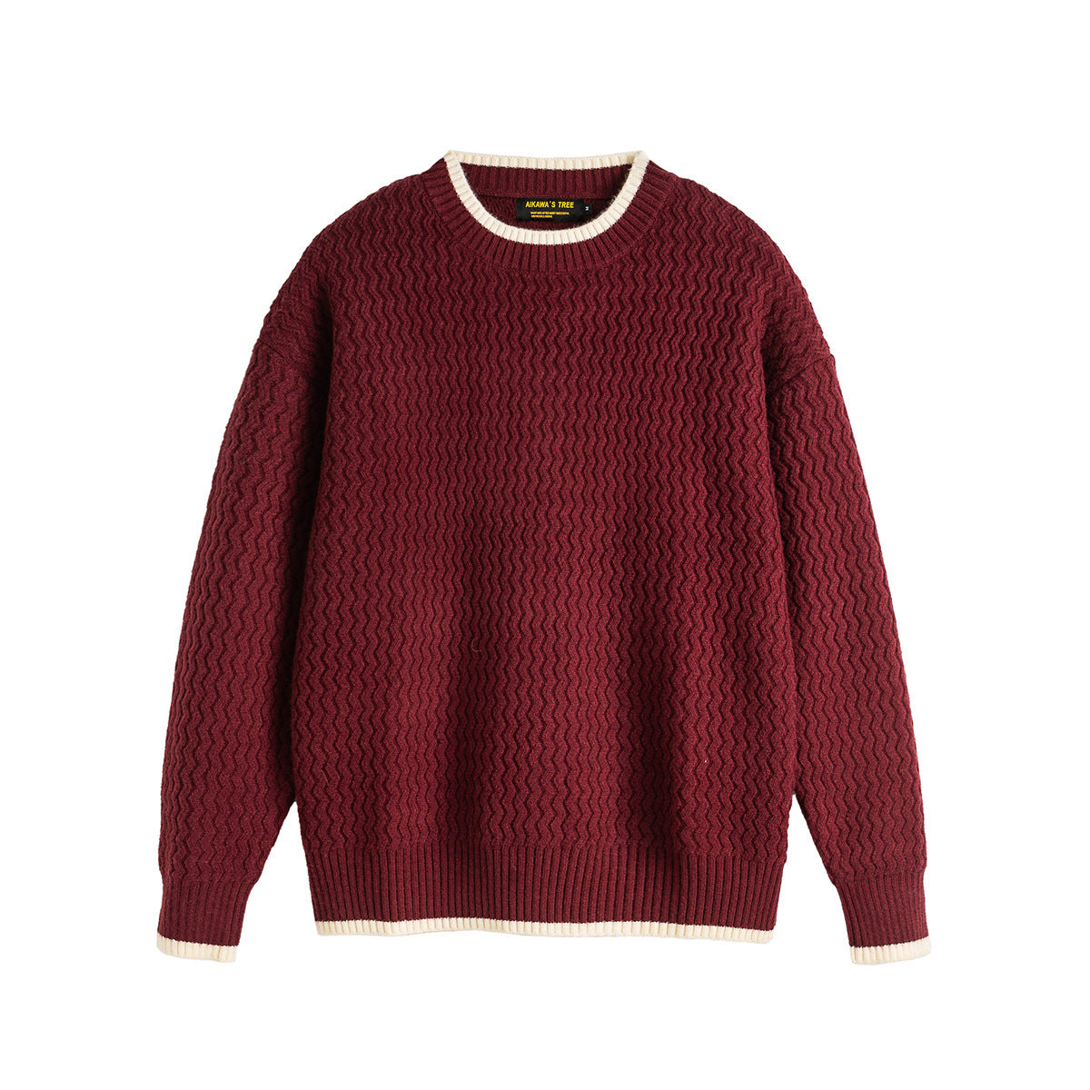 Men's Knitted Round Neck Sweater