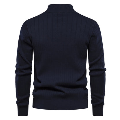 Slim Fit Half Zip Sweater