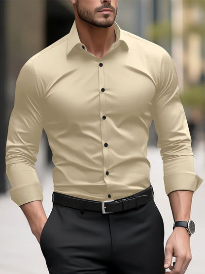 Urban Gents | Long Sleeved Business Casual Shirt