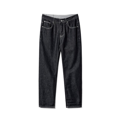 Urban Gents | Loose Straight Cropped Jeans